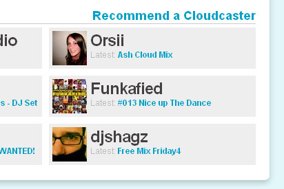 DJ Shagz nominated on Mixcloud